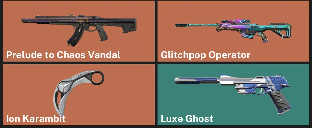 🌏AP 🎮 RANKED READY ✨ Prelude to Chaos Vandal 💥 Glitchpop Operator ✨ Ion Karambit