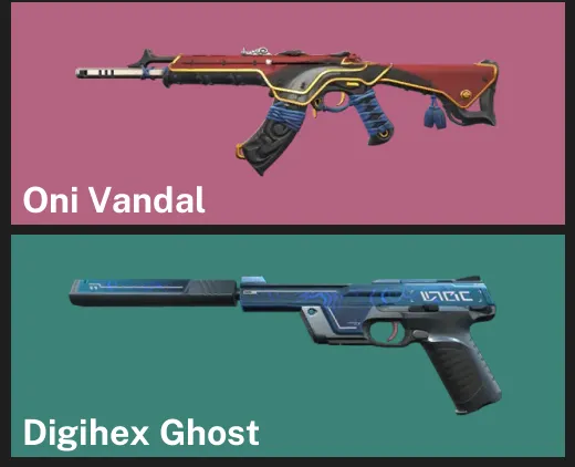 ๐EU ๐ฎ RANKED READY ๐ Oni Vandal โจ Digihex Ghost