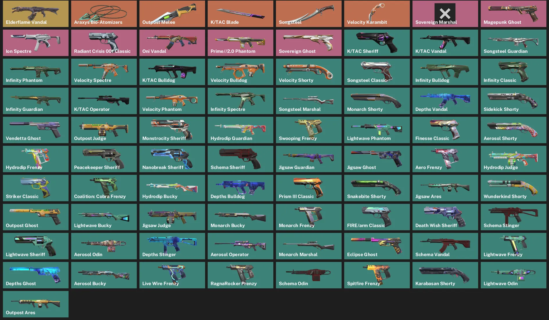 🌍EU 🎮 RANKED READY 🐲 Elderflame Vandal 💎 Araxys Bio-Atomizers 🔪 Outpost Melee 🔪