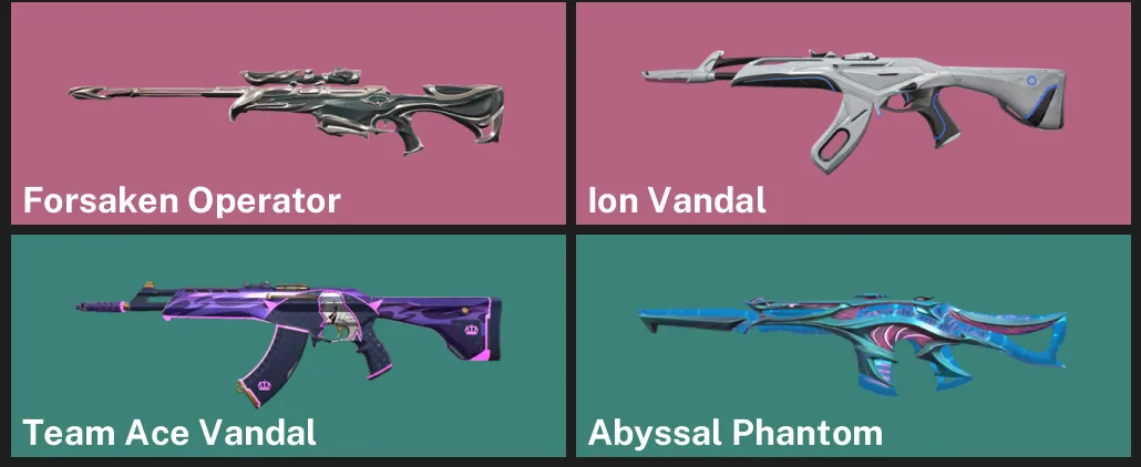 ๐AP ๐ฎ UNRANKED โจ Forsaken Operator โจ Ion Vandal โจ Team Ace Vandal โจ Abyssal