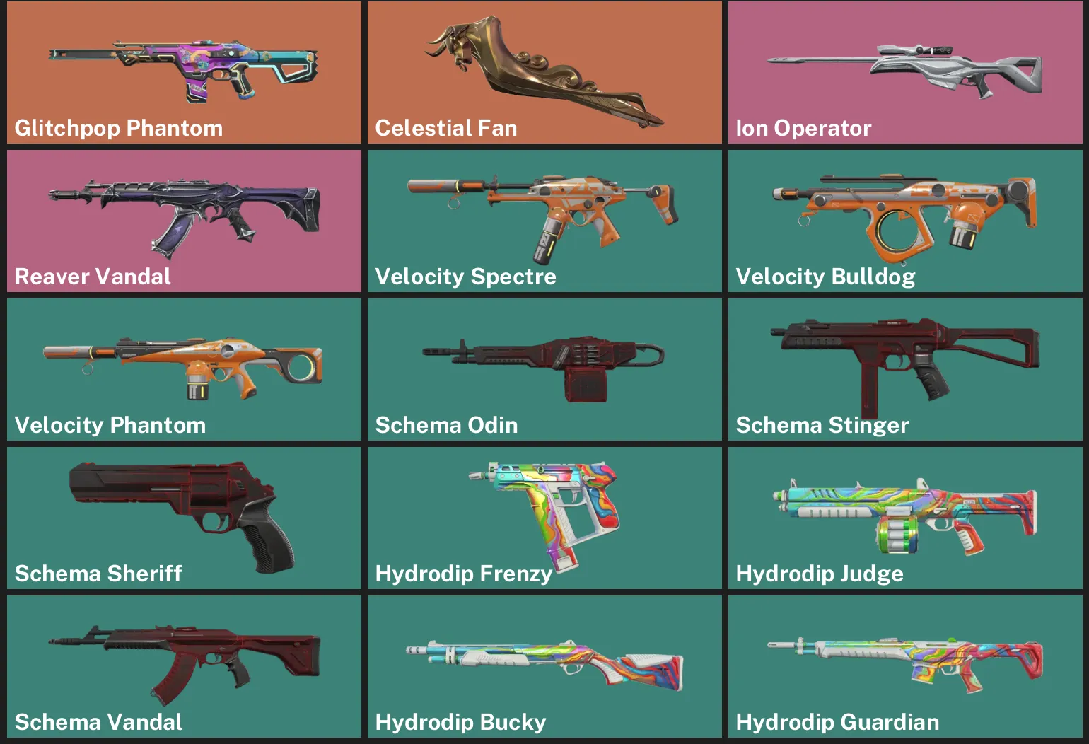 ๐AP ๐ฎ RANKED READY ๐ฅ Glitchpop Phantom ๐ Celestial Fan โจ Ion Operator โก Reaver