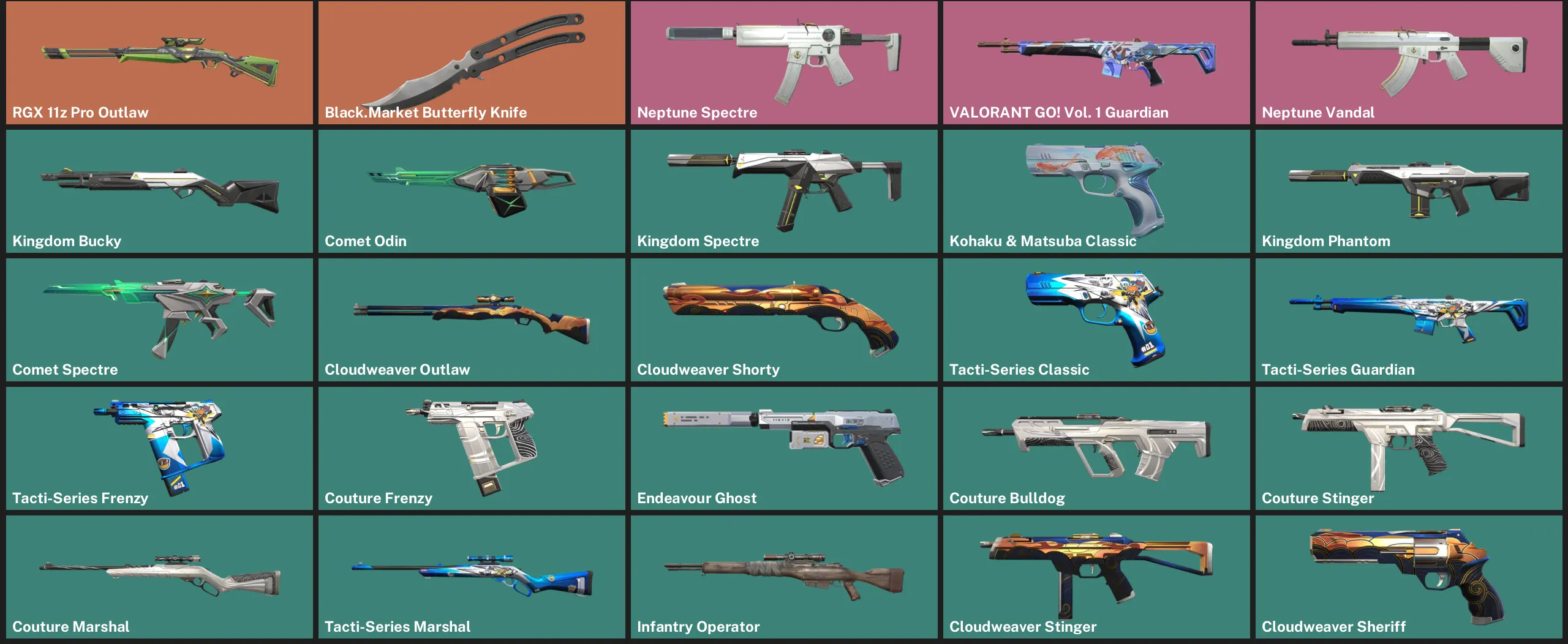 🌎NA 🎮 RANKED READY ✨ RGX 11z Pro Outlaw 🔪 Black.Market Butterfly Knife 🌊 Neptune