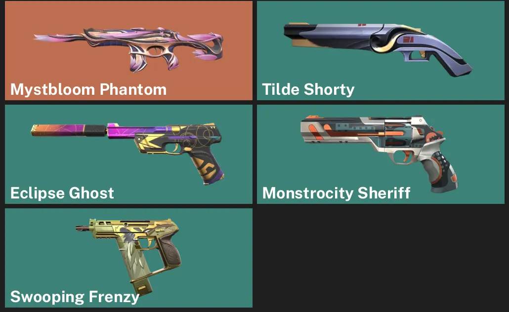 🌍EU 🎮 RANKED READY ✨ Mystbloom Phantom ✨ Tilde Shorty ✨ Eclipse Ghost ✨