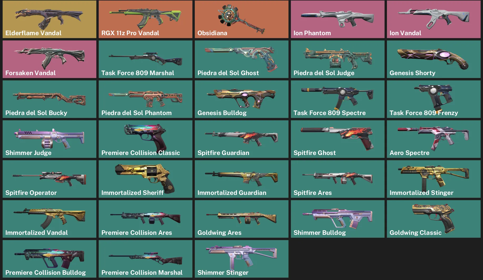 🌍EU 🎮 UNRANKED 🐲 Elderflame Vandal ✨ RGX 11z Pro Vandal ✨ Obsidiana ✨ Ion