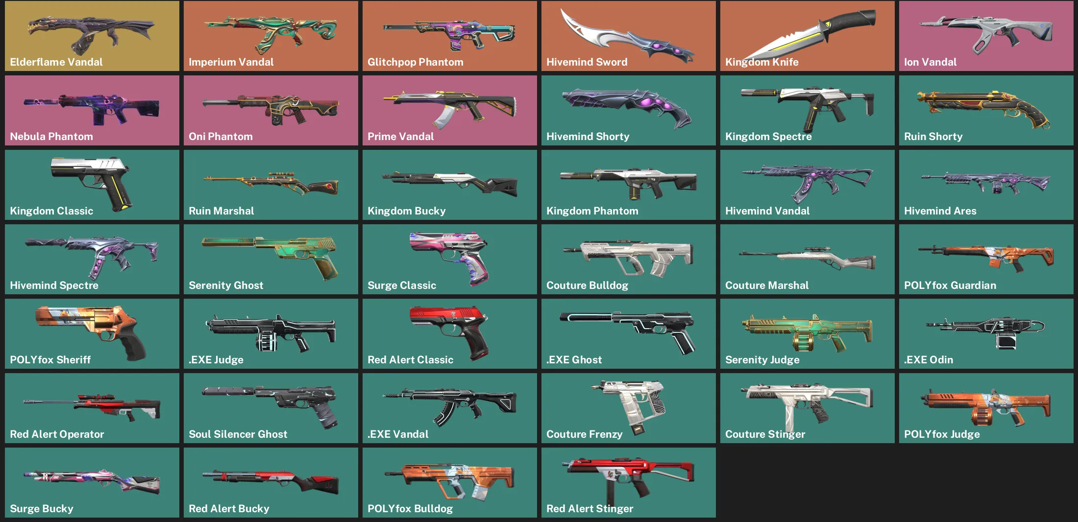 🌏AP 🎮 RANKED READY 🐲 Elderflame Vandal ✨ Imperium Vandal 💥 Glitchpop Phantom 🔪