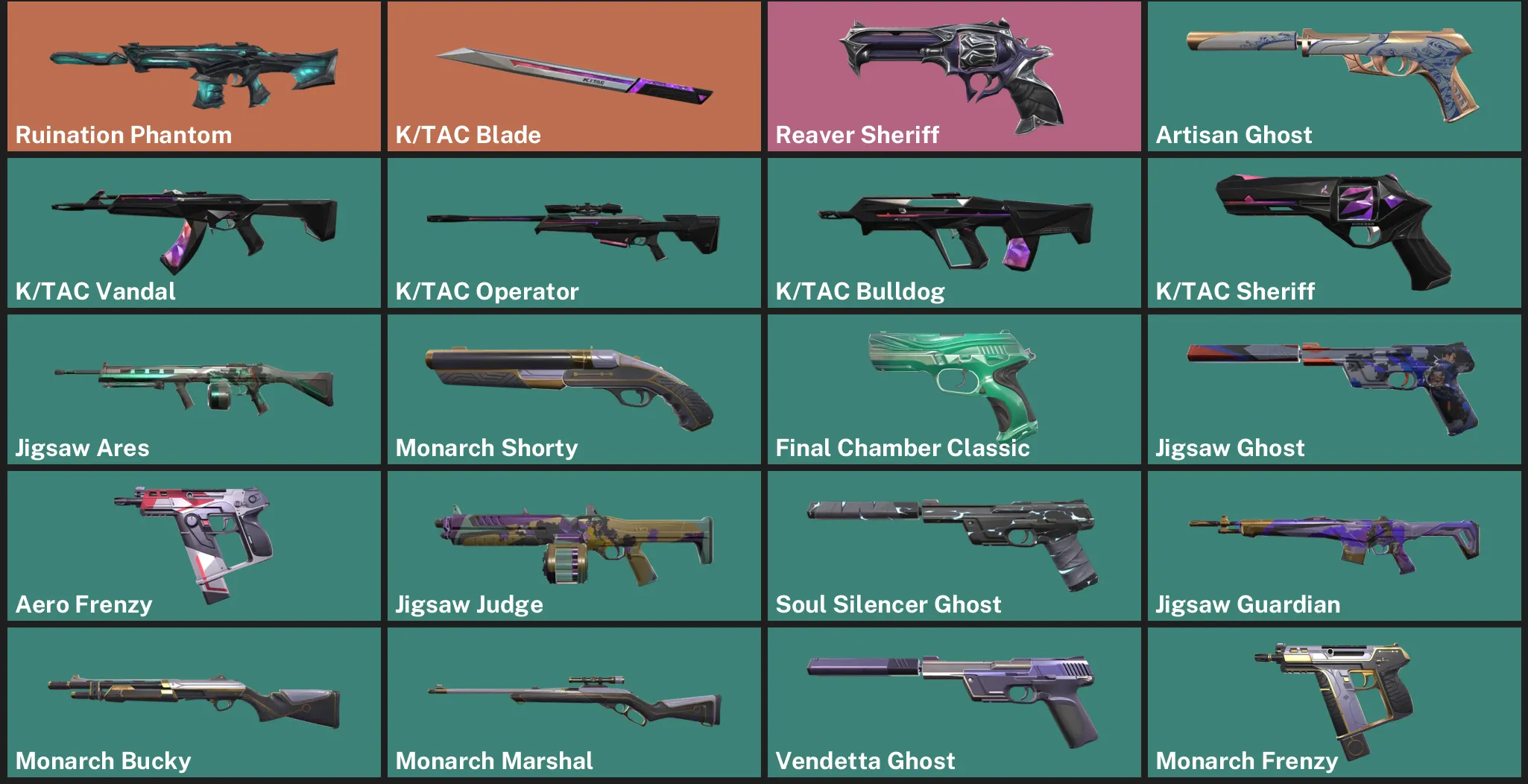 🌍EU 🎮 RANKED READY ✨ Ruination Phantom 🔪 K/TAC Blade ⚡ Reaver Sheriff ✨ Artisan