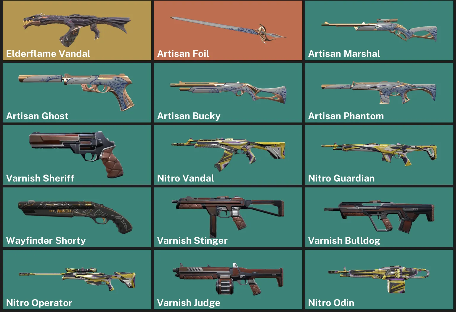 🌎NA 🎮 RANKED READY 🐲 Elderflame Vandal ✨ Artisan Foil ✨ Artisan Marshal ✨