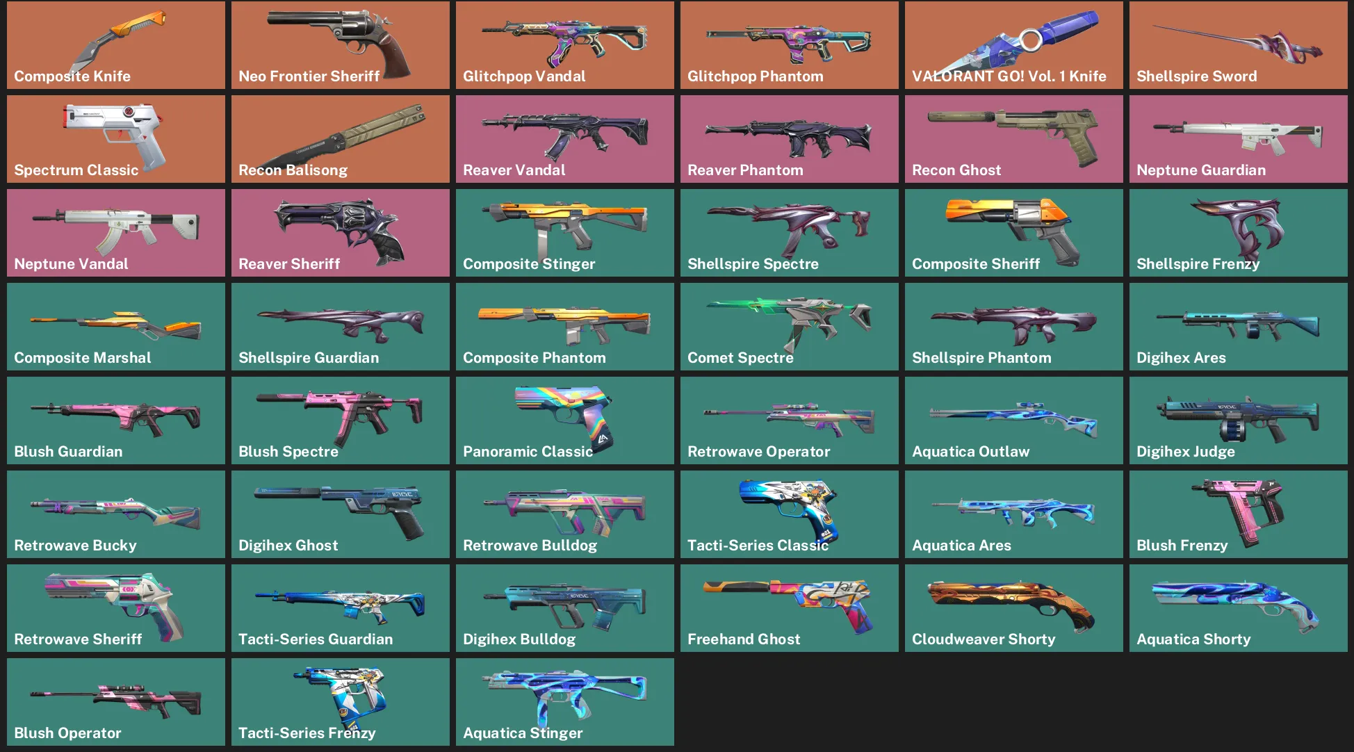 🌎NA 🎮 RANKED READY 🔪 Composite Knife ✨ Neo Frontier Sheriff 💥 Glitchpop Vandal 💥