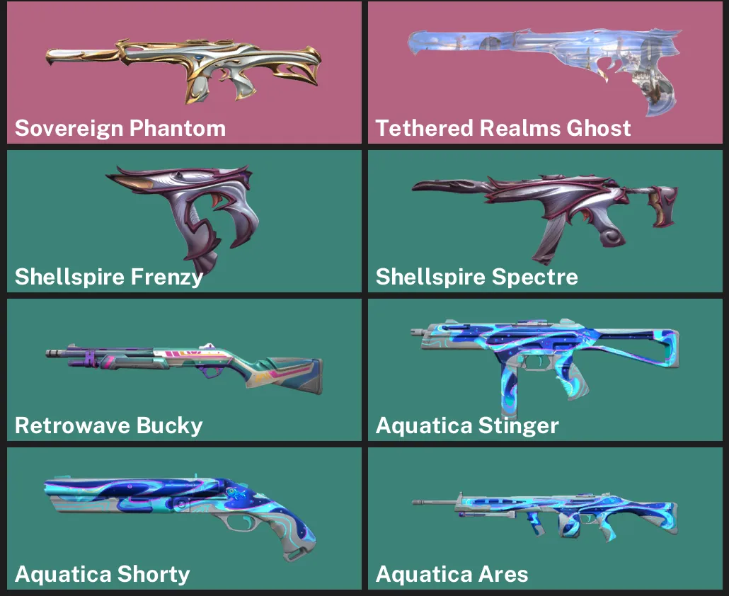 ๐AP ๐ฎ UNRANKED ๐ฅ Sovereign Phantom โจ Tethered Realms Ghost โจ Shellspire Frenzy โจ