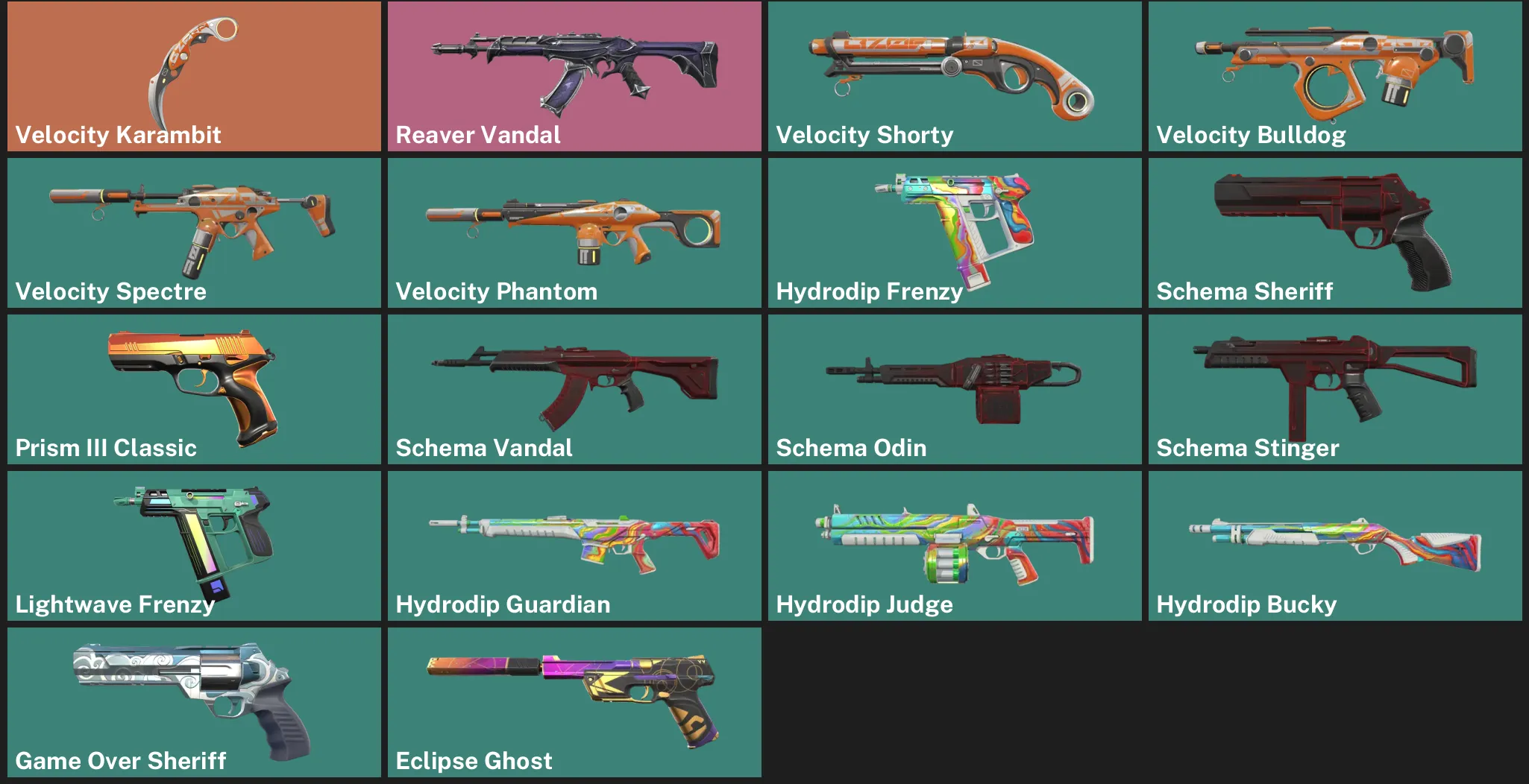 🌏AP 🎮 RANKED READY 🔪 Velocity Karambit ⚡ Reaver Vandal ✨ Velocity Shorty ✨