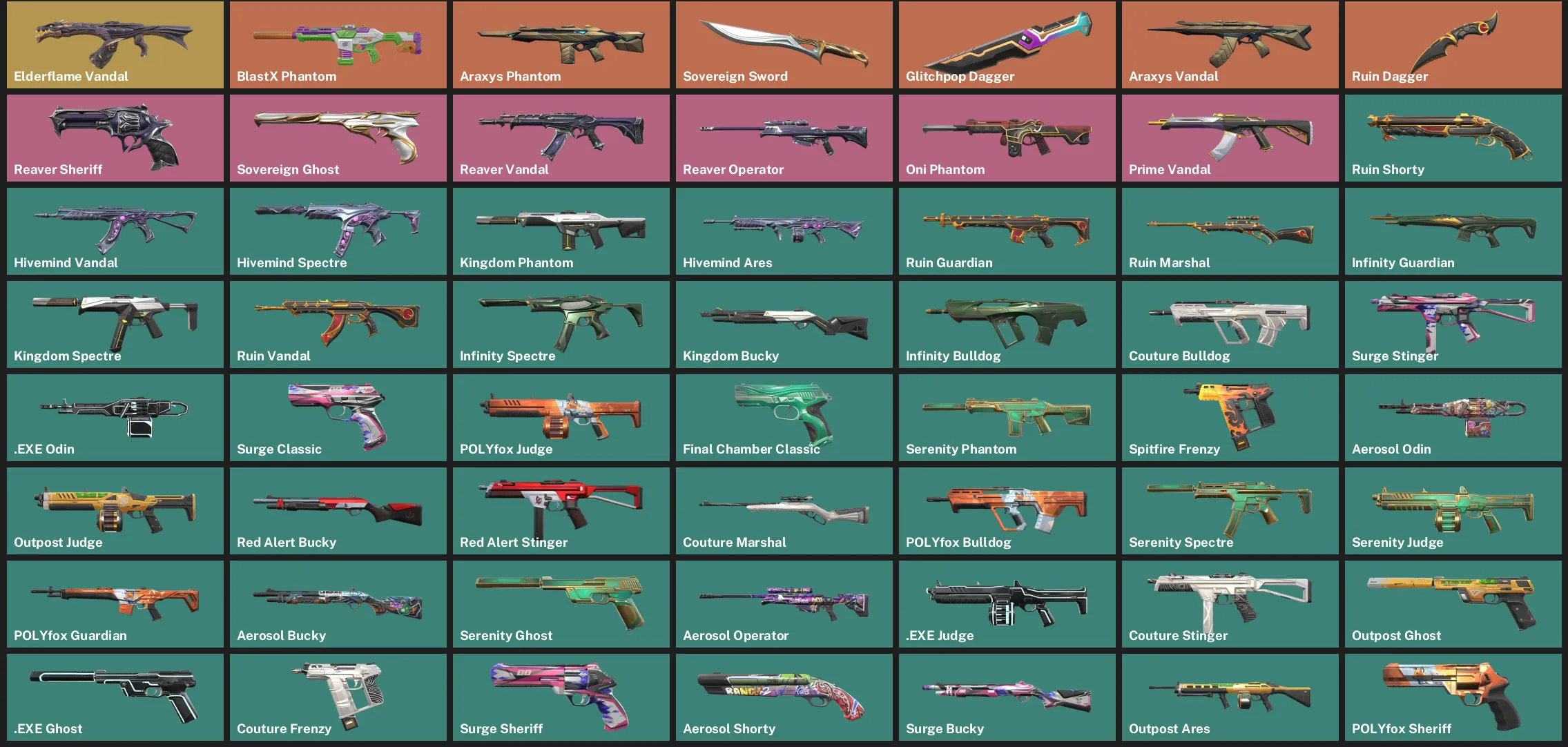 🌍EU 🎮 RANKED READY 🐲 Elderflame Vandal ✨ BlastX Phantom 💎 Araxys Phantom 🔥