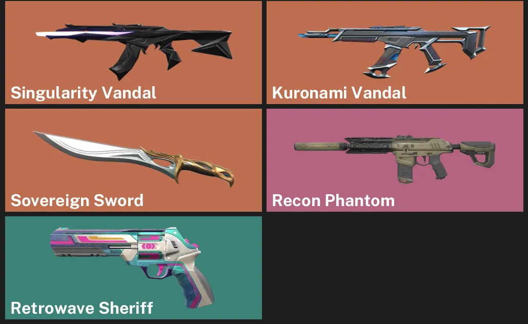 ๐AP ๐ฎ RANKED READY ๐ช Singularity Vandal โจ Kuronami Vandal ๐ฅ Sovereign Sword ๐ฏ