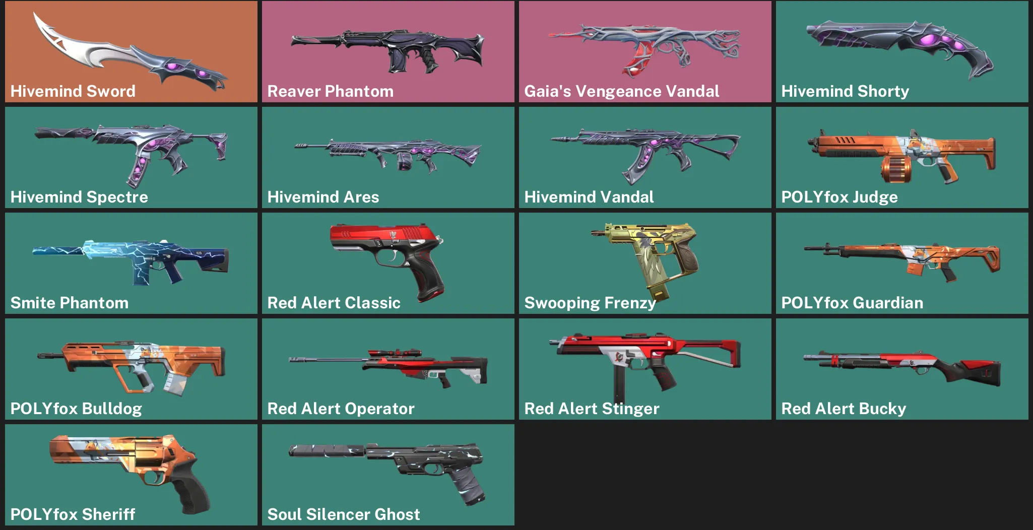 ๐AP ๐ฎ RANKED READY ๐ช Hivemind Sword โก Reaver Phantom ๐ฟ Gaia's Vengeance Vandal โจ