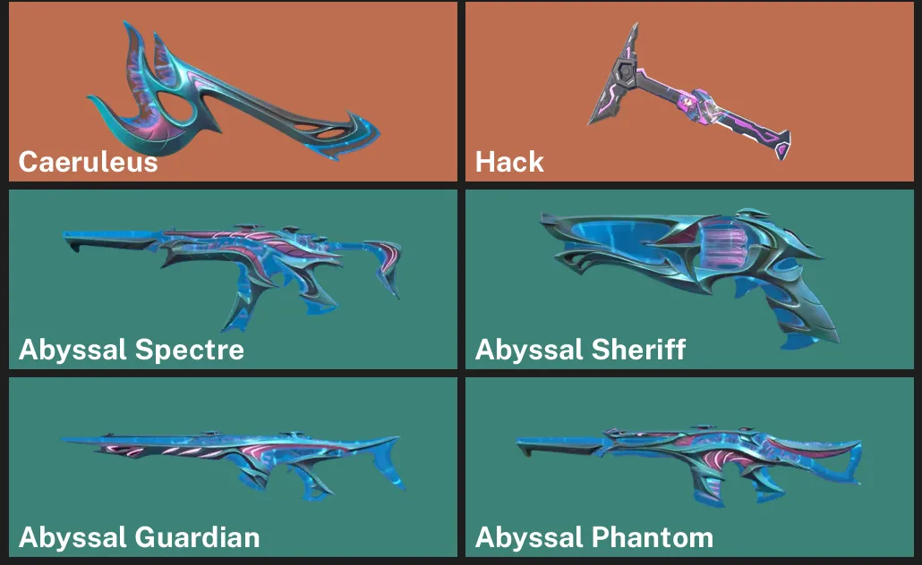 🌏AP 🎮 RANKED READY ✨ Caeruleus ✨ Hack ✨ Abyssal Spectre ✨ Abyssal Sheriff ✨