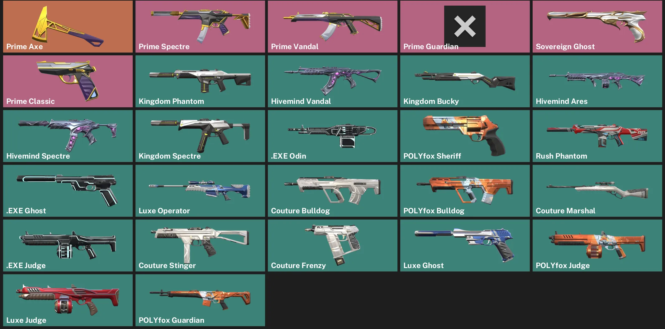 🌍EU 🎮 RANKED READY ⚡ Prime Axe ⚡ Prime Spectre ⚡ Prime Vandal ⚡ Prime Guardian 🔥