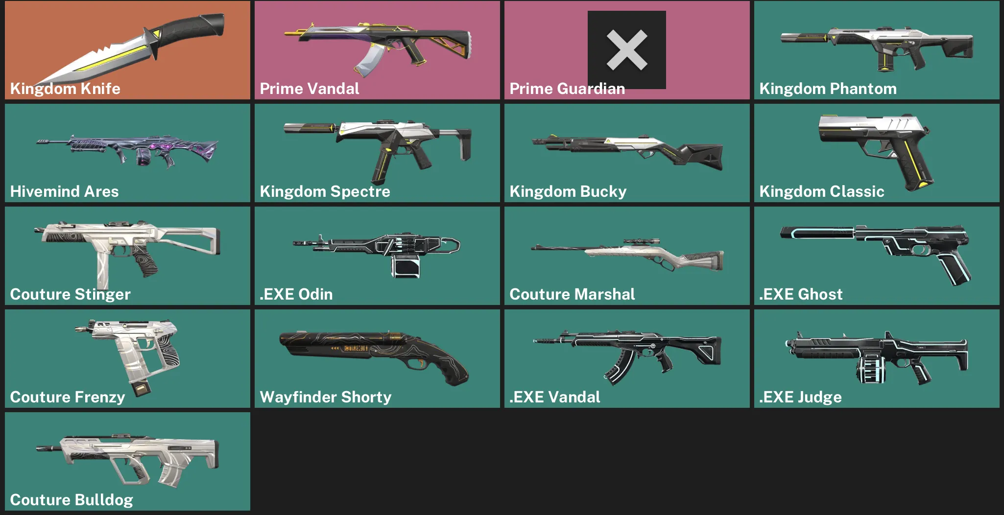 🌍EU 🎮 RANKED READY 🔪 Kingdom Knife ⚡ Prime Vandal ⚡ Prime Guardian ✨ Kingdom