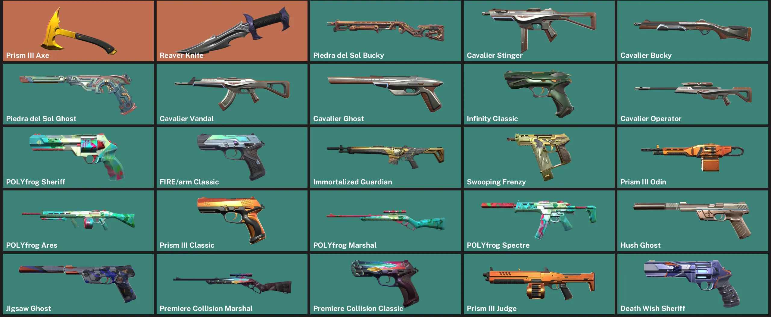 🌍EU 🎮 RANKED READY 🔪 Prism III Axe ⚡ Reaver Knife ✨ Piedra del Sol Bucky ✨