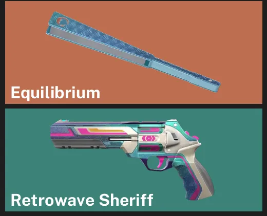 🌏AP 🎮 RANKED READY ✨ Equilibrium ✨ Retrowave Sheriff
