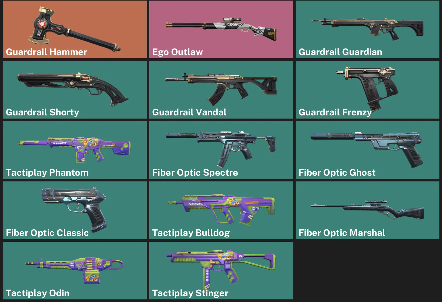 ๐EU ๐ฎ RANKED READY ๐ช Guardrail Hammer โจ Ego Outlaw โจ Guardrail Guardian โจ