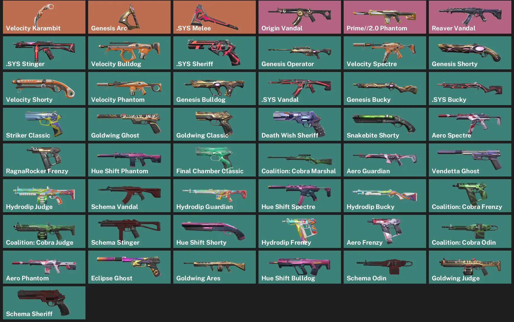 🌏AP 🎮 RANKED READY 🔪 Velocity Karambit ✨ Genesis Arc 🧩 .SYS Melee ✨ Origin