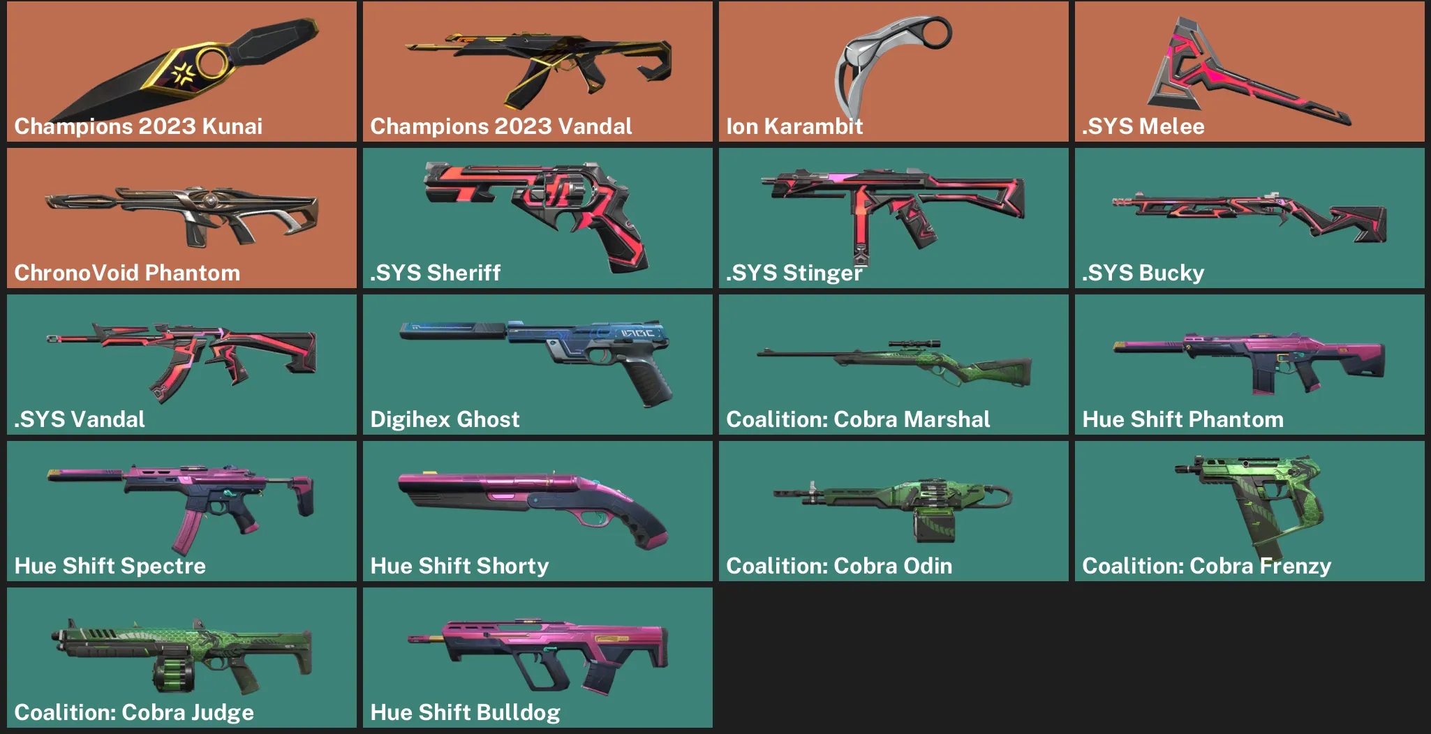 🌍EU 🎮 UNRANKED ✨ Champions 2023 Kunai ✨ Champions 2023 Vandal ✨ Ion Karambit 🧩