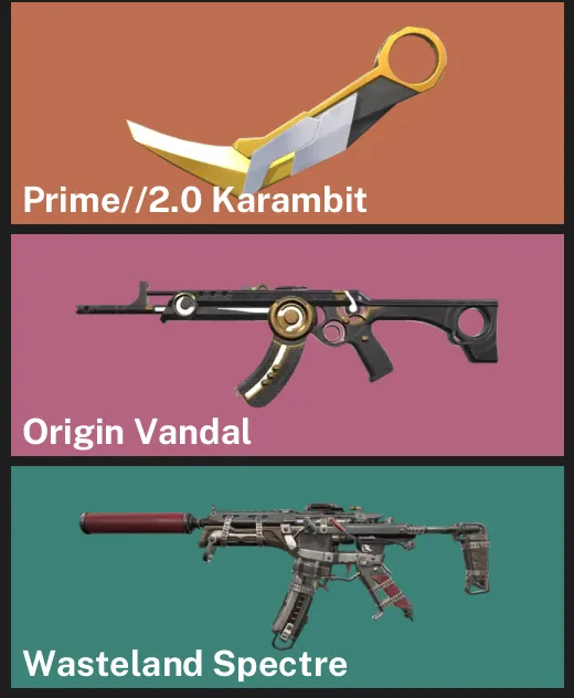 🌎NA 🎮 RANKED READY ⚡ Prime//2.0 Karambit ✨ Origin Vandal ✨ Wasteland Spectre