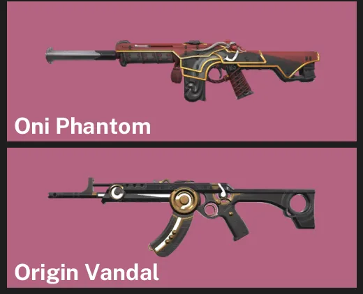🌏AP 🎮 RANKED READY ✨ Origin Vandal 🐉 Oni Phantom