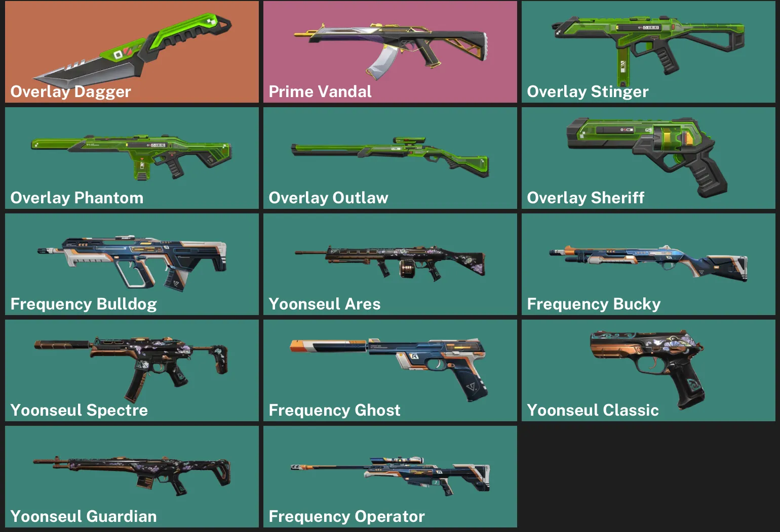 ๐AP ๐ฎ RANKED READY ๐ช Overlay Dagger โก Prime Vandal โจ Overlay Stinger โจ Overlay