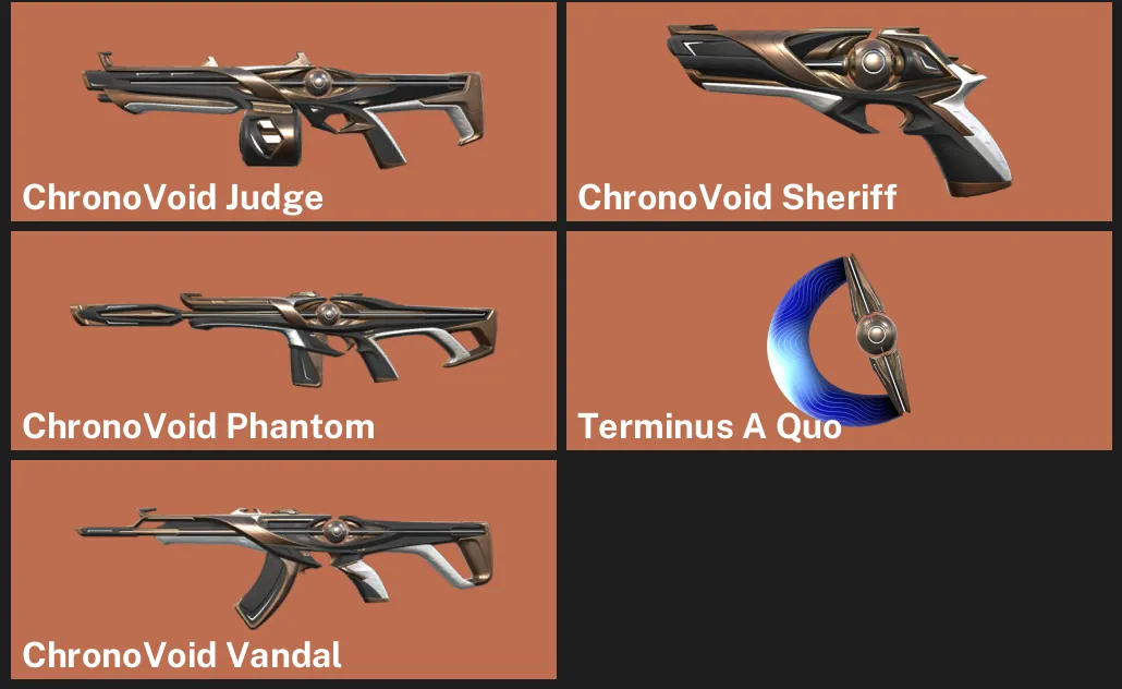 🌏AP 🎮 RANKED READY ✨ ChronoVoid Judge ✨ ChronoVoid Sheriff ✨ ChronoVoid Phantom