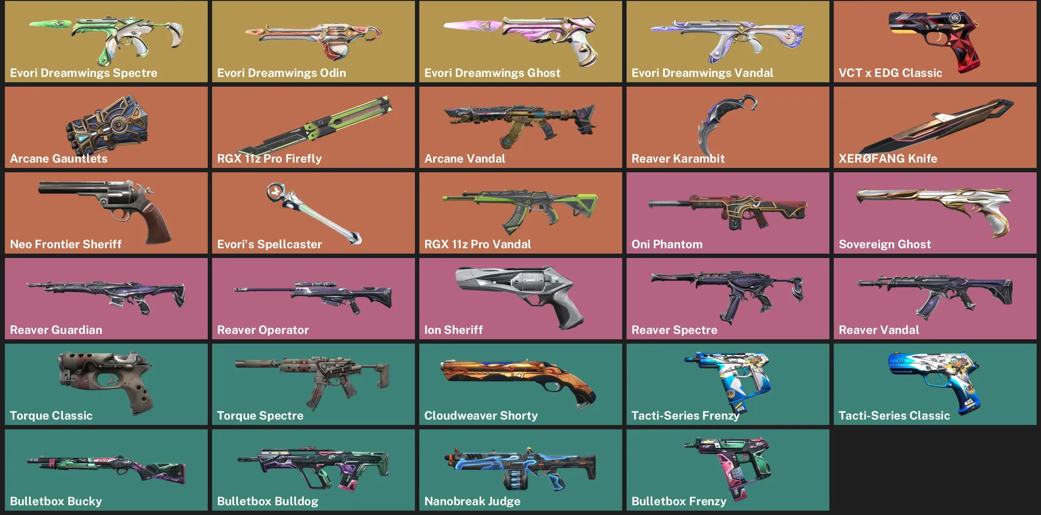 🌏AP 🎮 UNRANKED ✨ Evori Dreamwings Spectre ✨ Evori Dreamwings Odin ✨ Evori