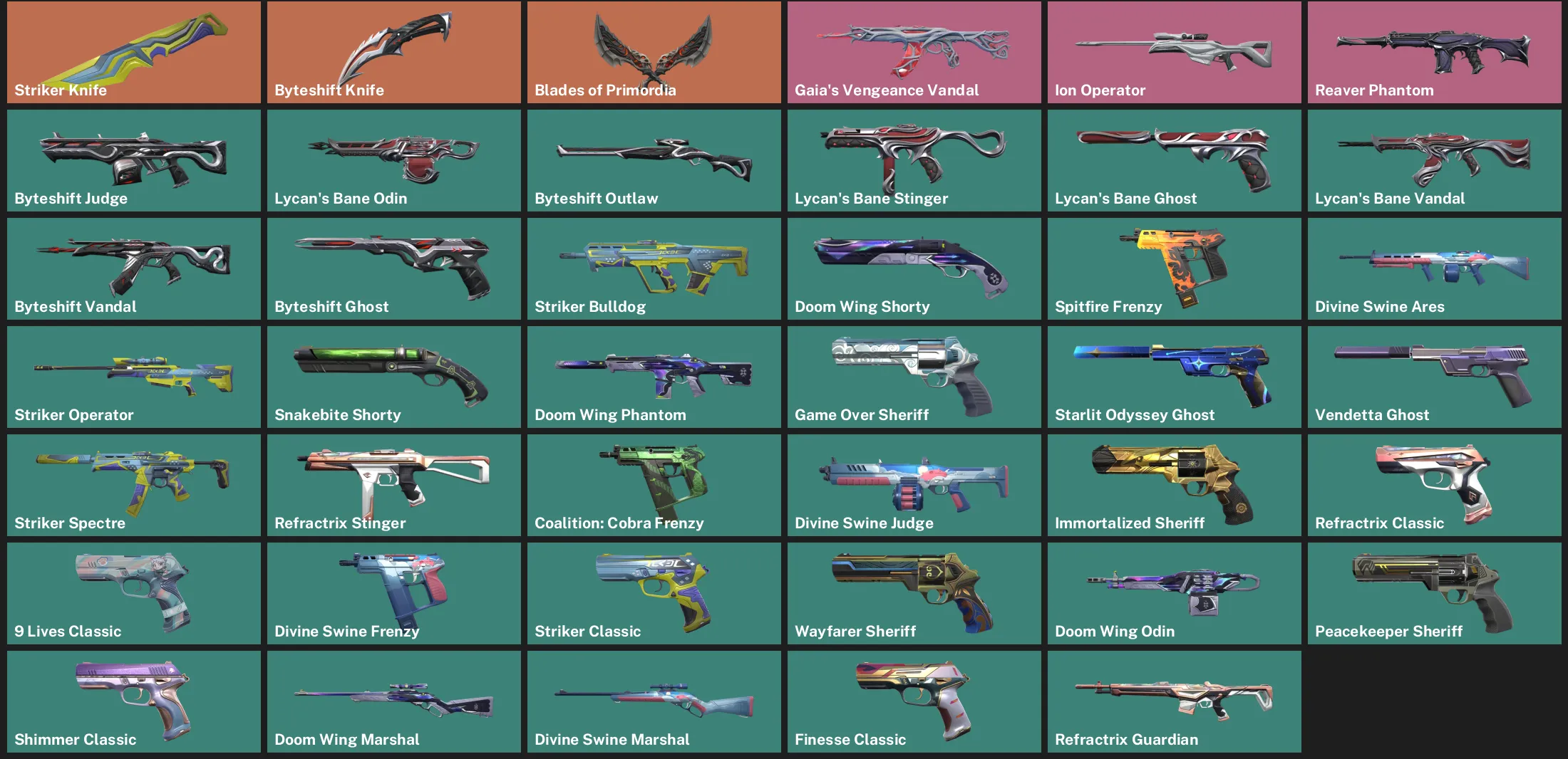 ๐LA ๐ฎ RANKED READY ๐ช Striker Knife ๐ช Byteshift Knife ๐ช Blades of Primordia ๐ฟ