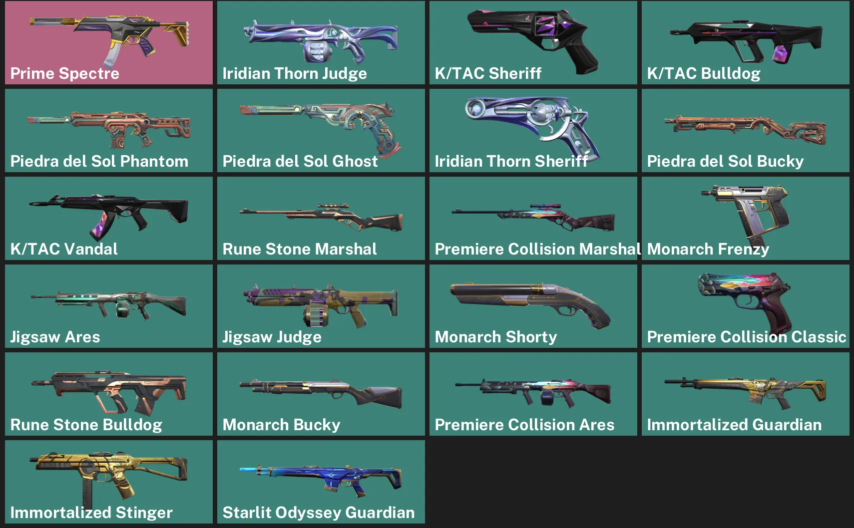 🌎NA 🎮 RANKED READY ⚡ Prime Spectre ✨ Iridian Thorn Judge ✨ K/TAC Sheriff ✨ K/TAC
