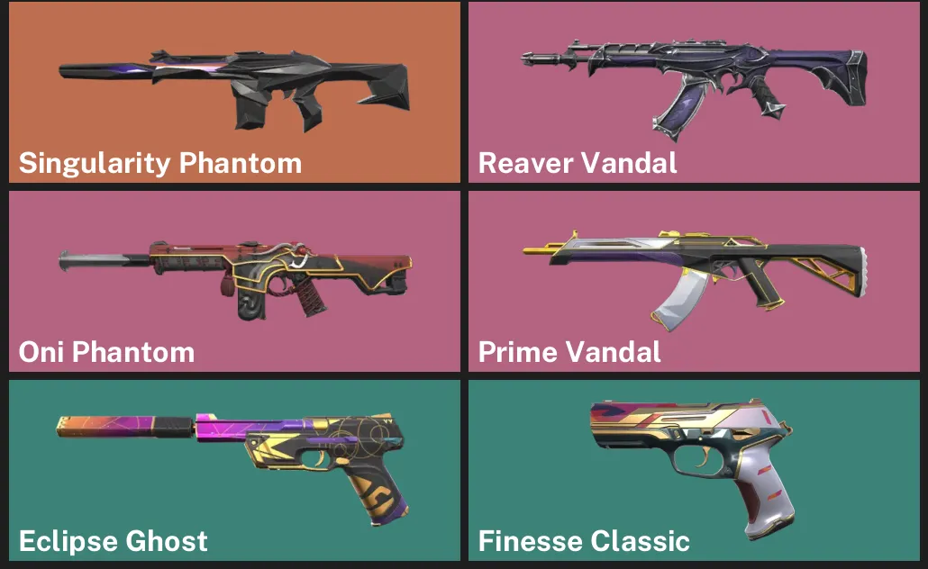 ๐EU ๐ฎ RANKED READY ๐ช Singularity Phantom โก Reaver Vandal ๐ Oni Phantom โก Prime