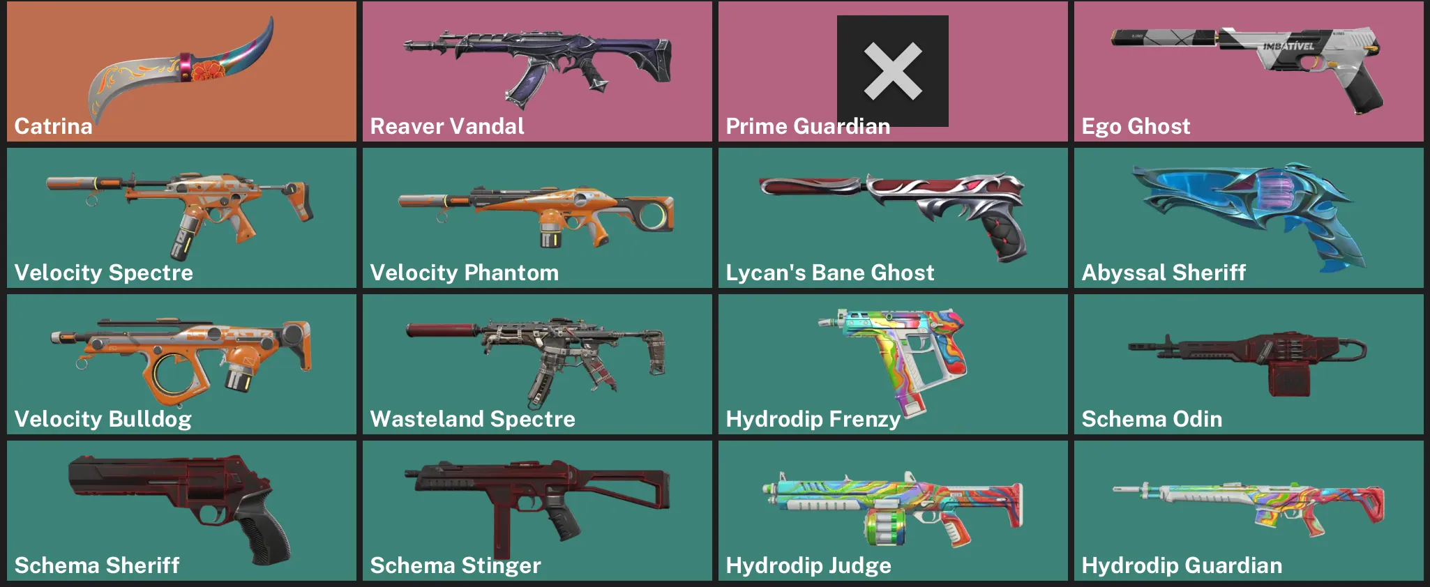 🌍EU 🎮 RANKED READY ✨ Catrina ⚡ Reaver Vandal ⚡ Prime Guardian ✨ Ego Ghost ✨