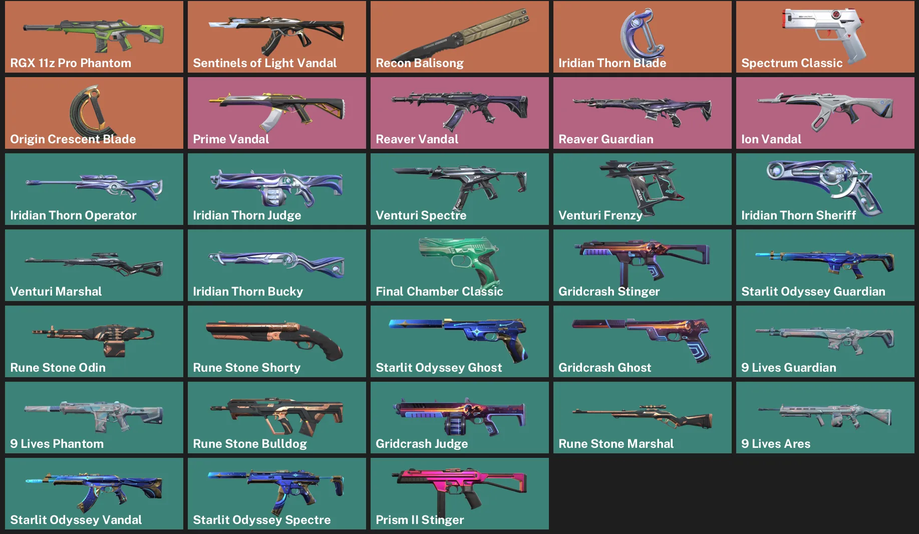 ๐EU ๐ฎ RANKED READY โจ RGX 11z Pro Phantom ๐ Sentinels of Light Vandal ๐ฏ Recon