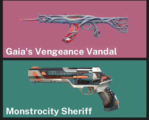 ๐NA ๐ฎ RANKED READY ๐ฟ Gaia's Vengeance Vandal โจ Monstrocity Sheriff
