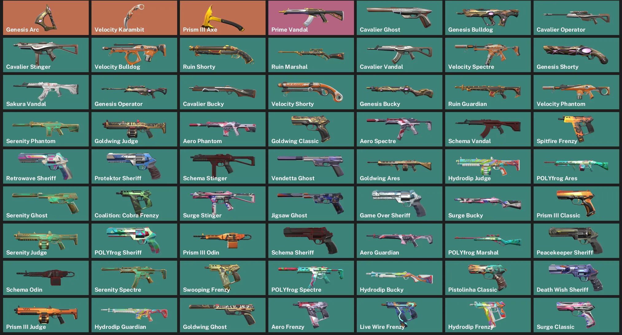 ๐LA ๐ฎ RANKED READY โจ Genesis Arc ๐ช Velocity Karambit ๐ช Prism III Axe โก Prime