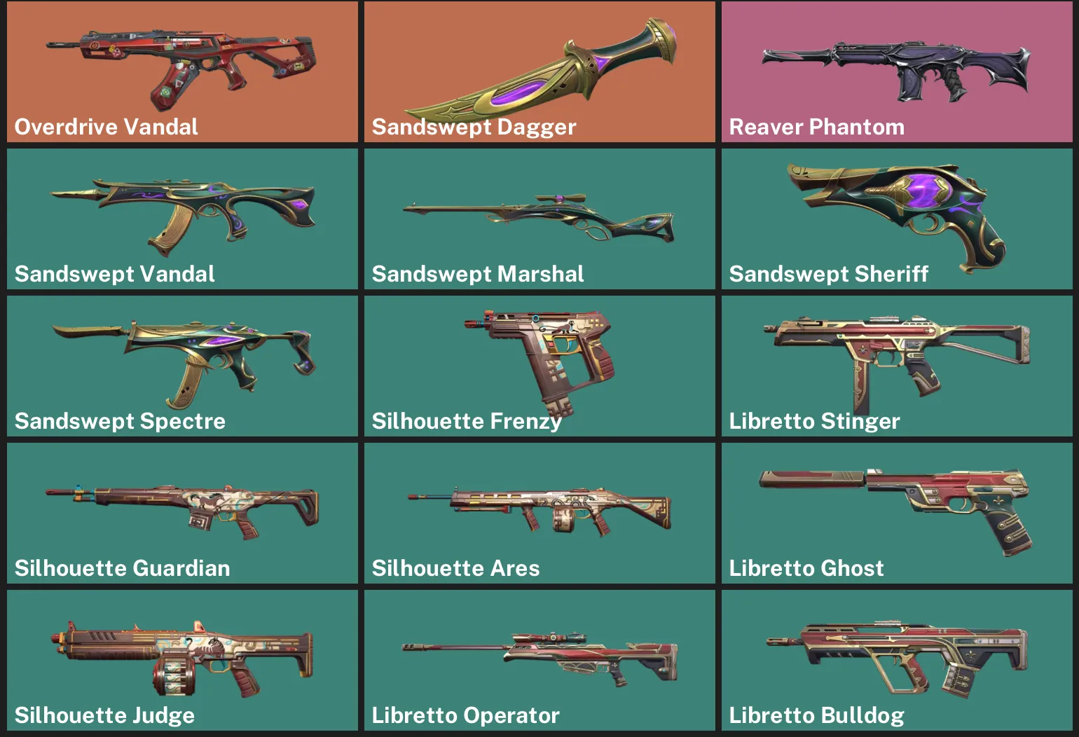 ๐EU ๐ฎ RANKED READY โจ Overdrive Vandal ๐ช Sandswept Dagger โก Reaver Phantom โจ