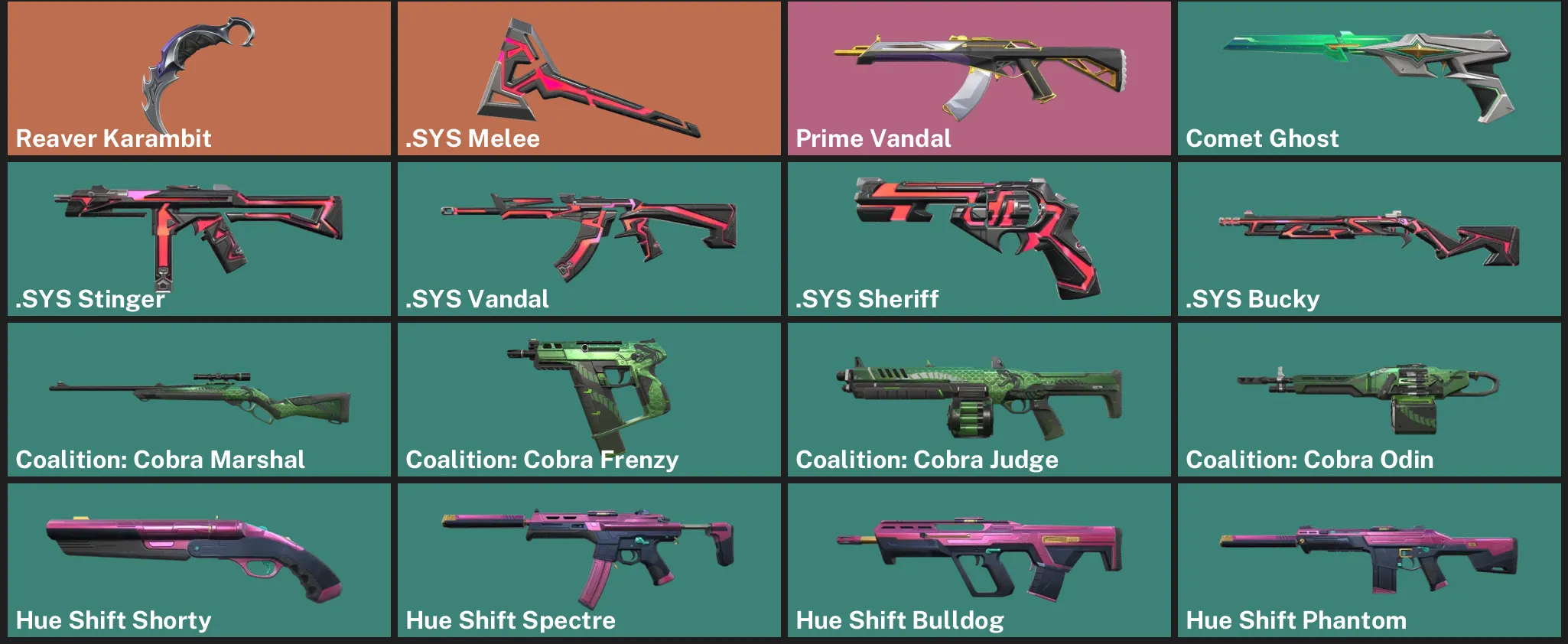 🌍EU 🎮 RANKED READY ⚡ Reaver Karambit 🧩 .SYS Melee ⚡ Prime Vandal ✨ Comet Ghost 🧩