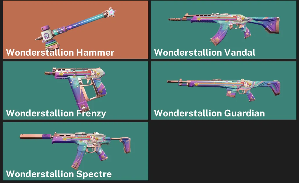 ๐EU ๐ฎ UNRANKED โจ Wonderstallion Hammer โจ Wonderstallion Vandal โจ Wonderstallion