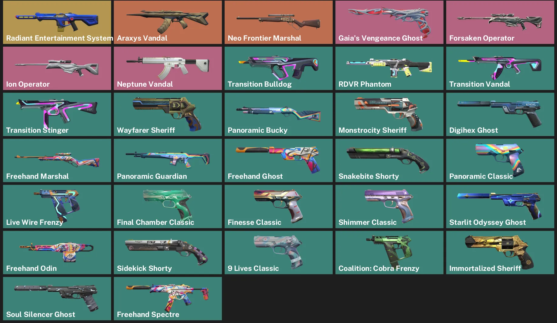 ๐AP ๐ฎ RANKED READY โจ Radiant Entertainment System Phantom ๐ Araxys Vandal โจ Neo