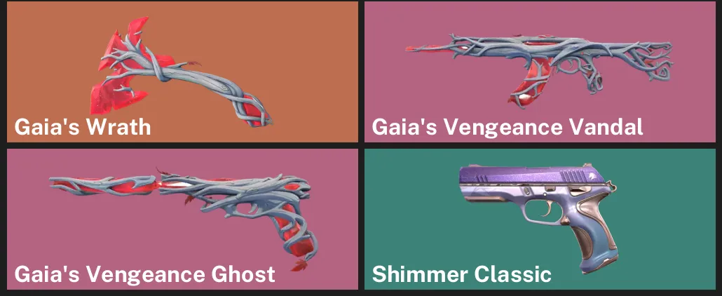 🌍EU 🎮 RANKED READY 🌿 Gaia's Wrath 🌿 Gaia's Vengeance Vandal 🌿 Gaia's Vengeance