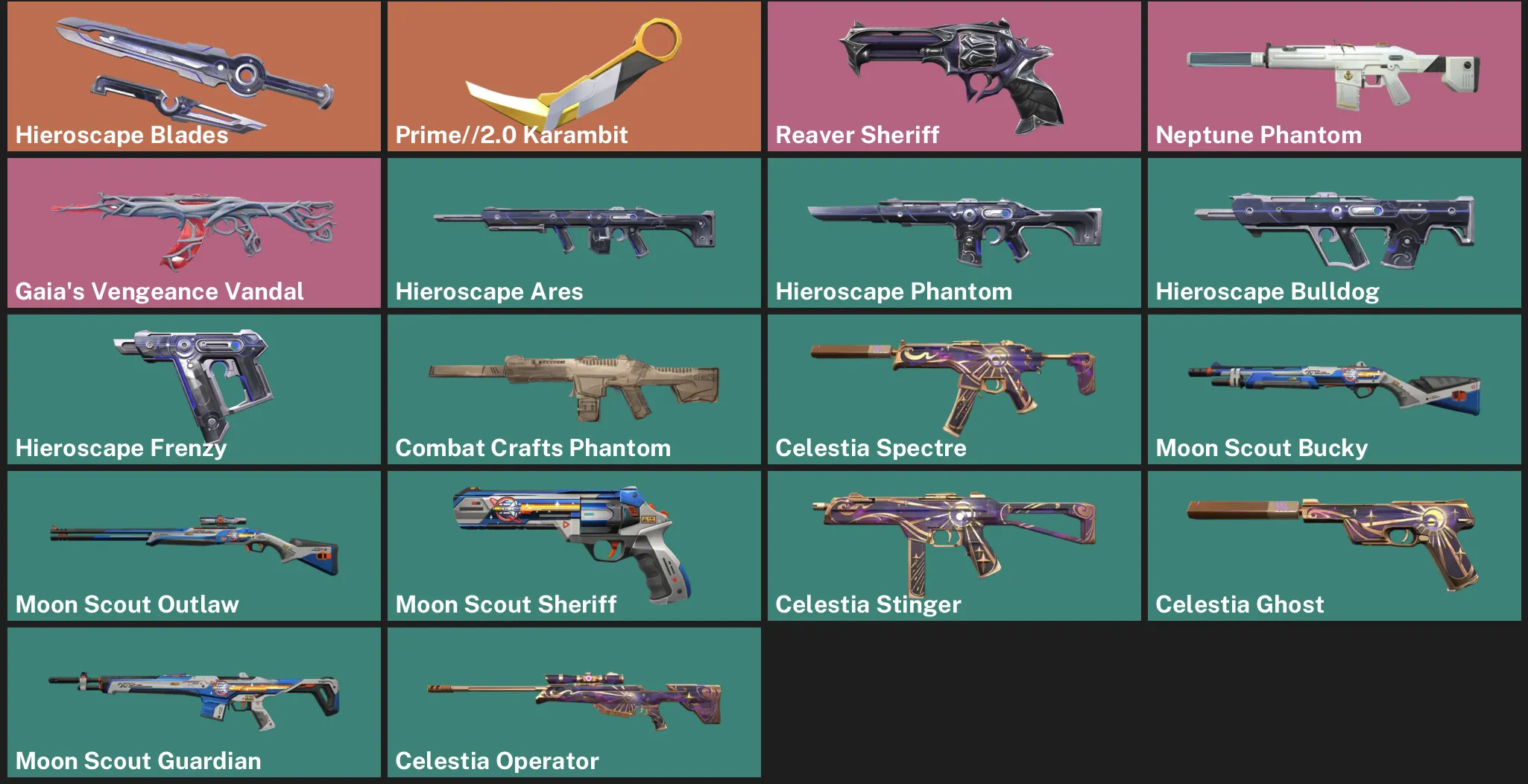 🌎NA 🎮 RANKED READY 🔪 Hieroscape Blades ⚡ Prime//2.0 Karambit ⚡ Reaver Sheriff 🌊