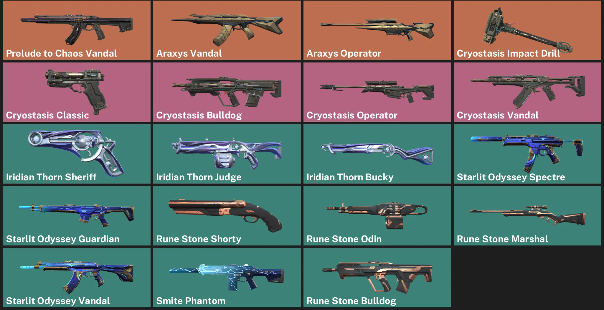 🌍EU 🎮 RANKED READY ✨ Prelude to Chaos Vandal 💎 Araxys Vandal 💎 Araxys Operator ✨