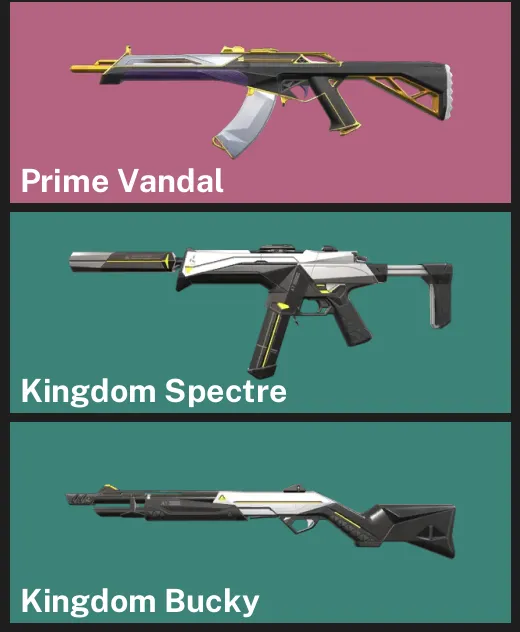 ๐NA ๐ฎ UNRANKED โก Prime Vandal โจ Kingdom Spectre โจ Kingdom Bucky