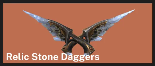 🌏AP 🎮 RANKED READY 🔪 Relic Stone Daggers
