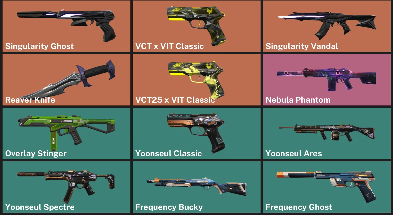 🌍EU 🎮 RANKED READY 🪐 Singularity Ghost ✨ VCT x VIT Classic 🪐 Singularity Vandal