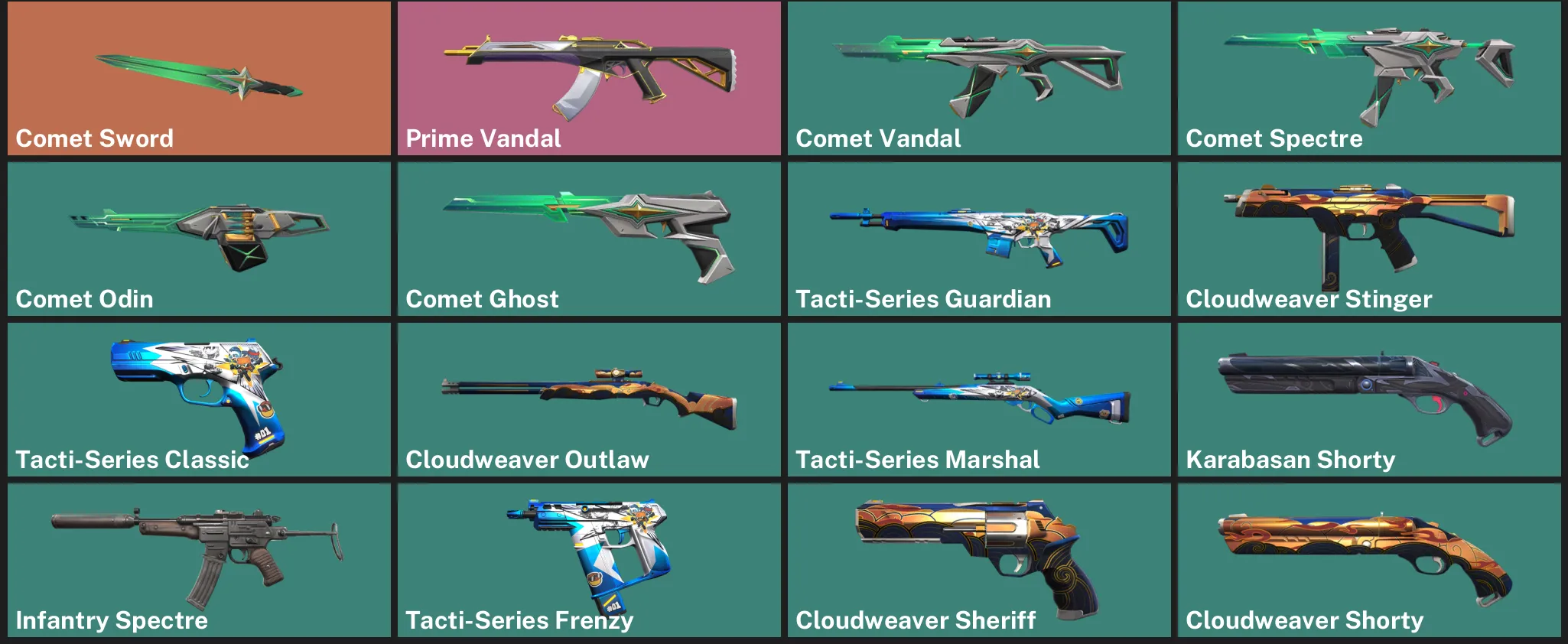 ๐AP ๐ฎ RANKED READY ๐ช Comet Sword โก Prime Vandal โจ Comet Vandal โจ Comet Spectre โจ