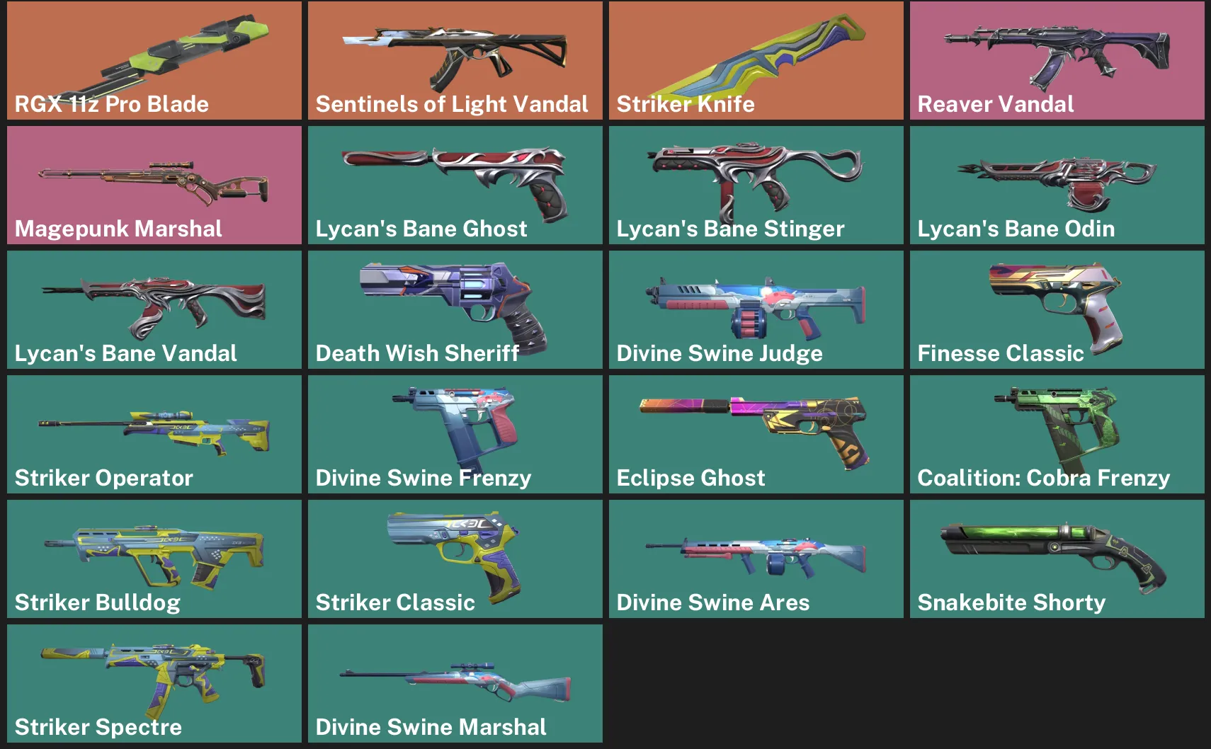 ๐AP ๐ฎ RANKED READY โจ RGX 11z Pro Blade ๐ Sentinels of Light Vandal ๐ช Striker