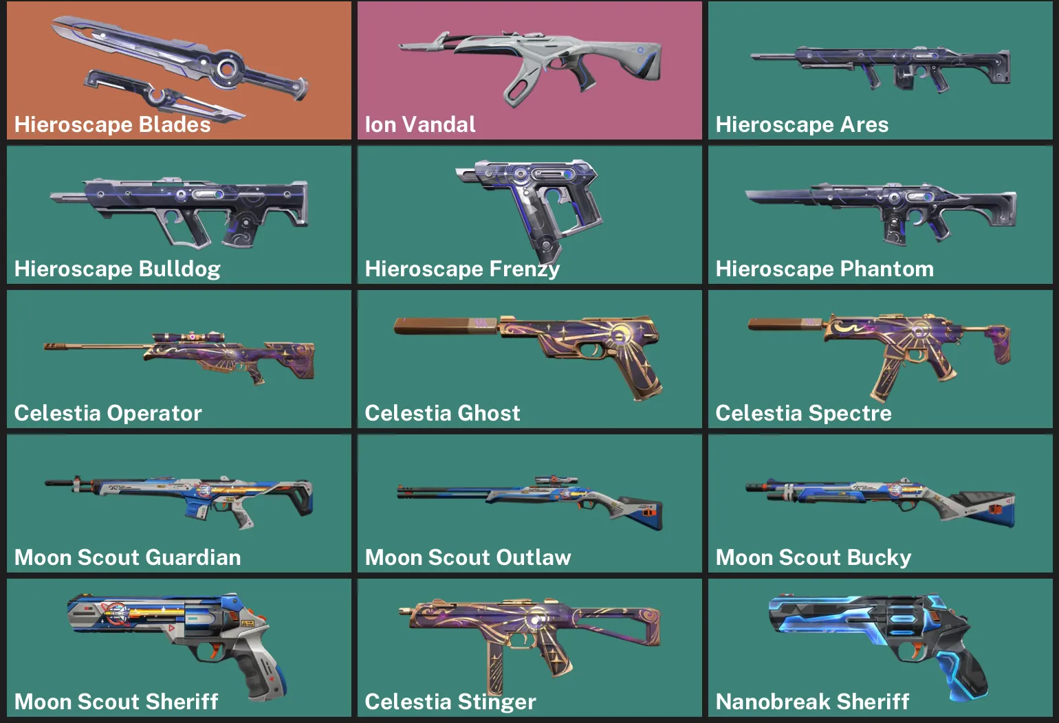 🌏AP 🎮 RANKED READY 🔪 Hieroscape Blades ✨ Ion Vandal ✨ Hieroscape Ares ✨